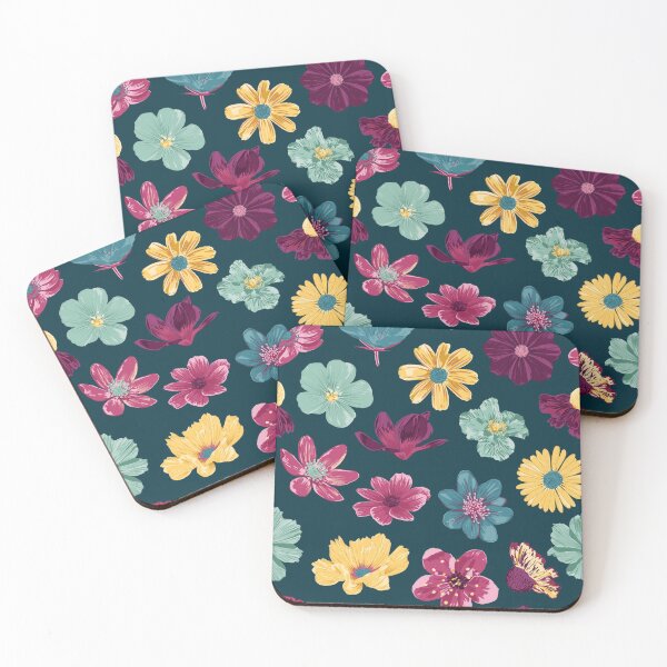 Item preview, Bold flowers designed and sold by Chelsea Swan.