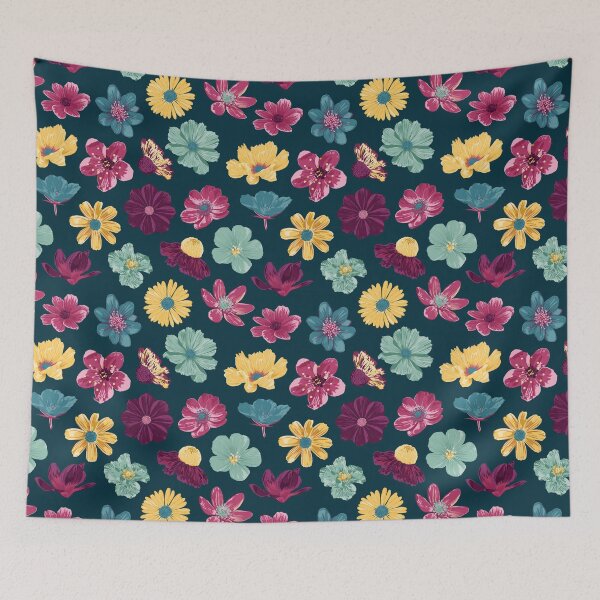 Item preview, Bold flowers designed and sold by Chelsea Swan.