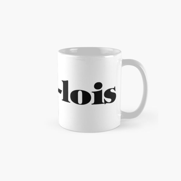 Fab-u-Lois Black Classic Mug
