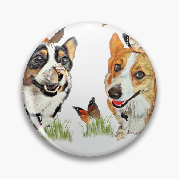 Artikelvorschau, Zwei Corgis entworfen und verkauft von ProtanDesign.