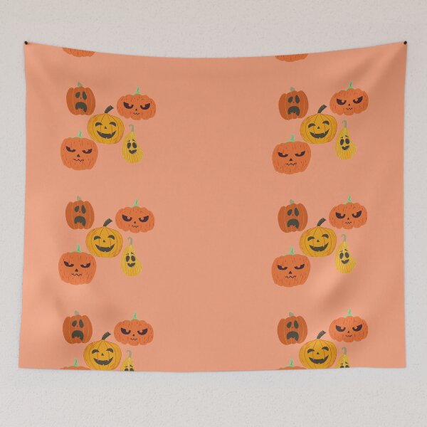 Item preview, Orange Pumpkin Face  designed and sold by JessyDesigns.