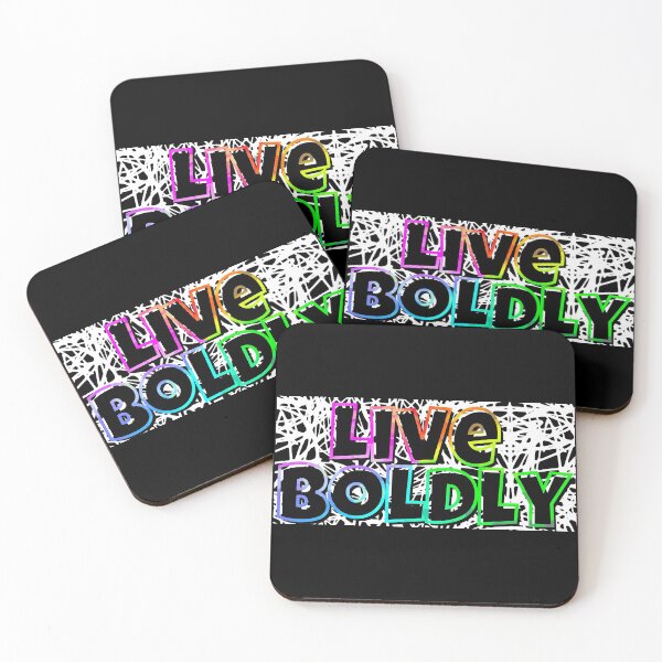 Item preview, Live Boldly designed and sold by Colorful Misfits.