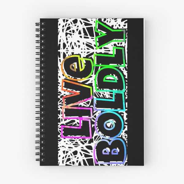 Item preview, Live Boldly designed and sold by Colorful Misfits.