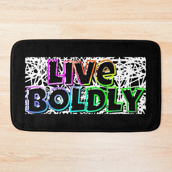 Item preview, Live Boldly designed and sold by Colorful Misfits.