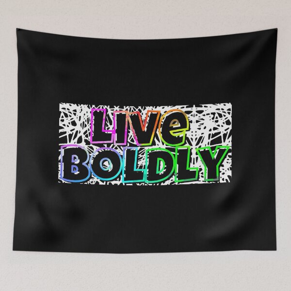 Item preview, Live Boldly designed and sold by Colorful Misfits.