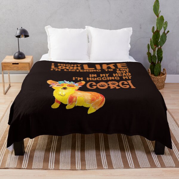 Item preview, Corgi Pet Lovers Hugging My Corgi Dream Apparel designed and sold by Hema Thilakaratne.