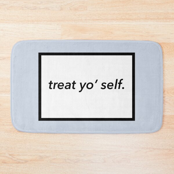 Item preview, treat yo' self box design designed and sold by 3meistudios.