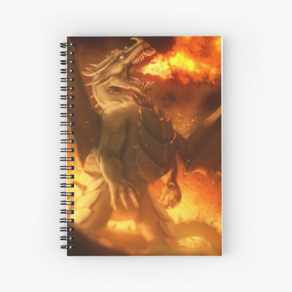 Araresh's Legion - Dragon of Fire Spiral Notebook