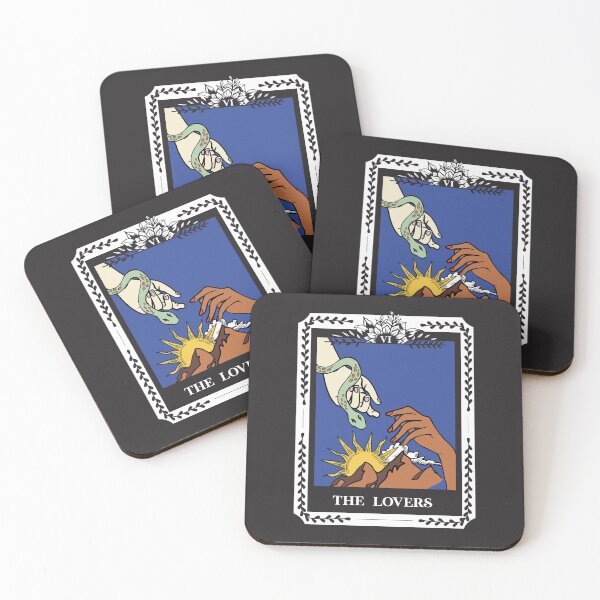 Item preview, The Lovers Tarot Card designed and sold by Moody  Thing.
