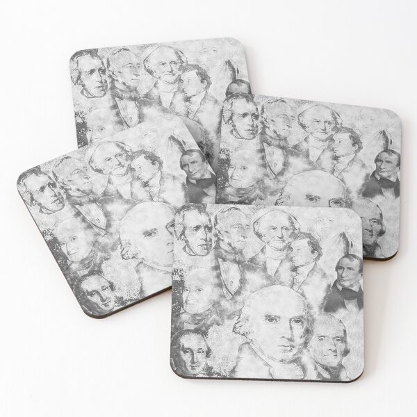 Item preview, First Ten United States Presidents Original Charcoal Sketch designed and sold by aventi24.