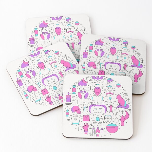 Item preview, Halloween Icons Circle designed and sold by cuteCREEPshop.