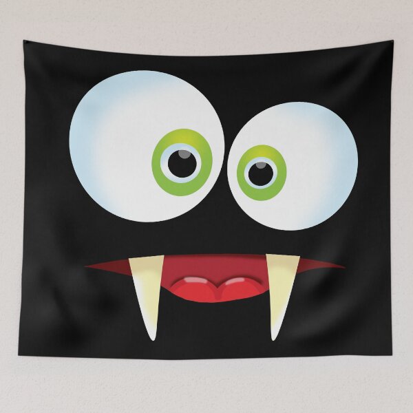 Item preview, Dracula cartoon face designed and sold by Nicole Bleck.