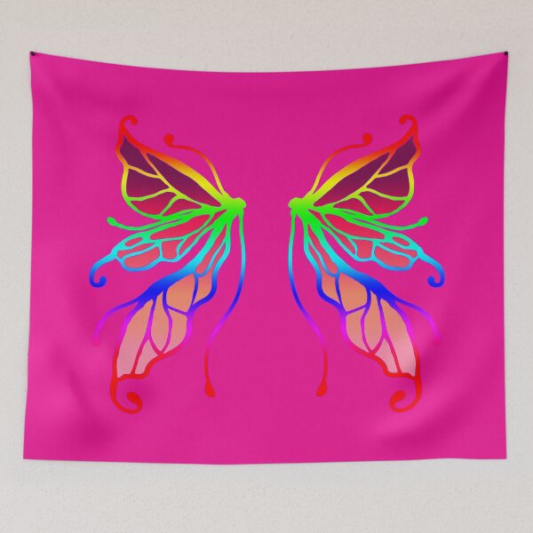 Item preview, Royal Faerie Wings you can wear!!!! (Rainbow Sunset) designed and sold by foxandtigersden.