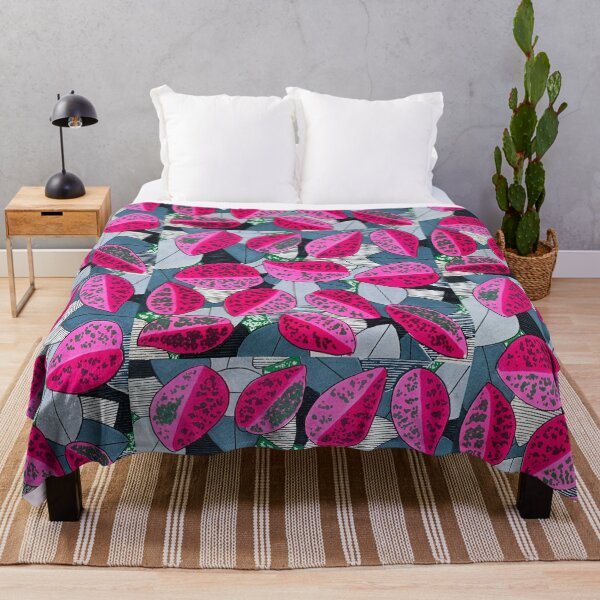 Item preview, Money Plant Pink Botanical Floral Pattern designed and sold by Amelia Dean.