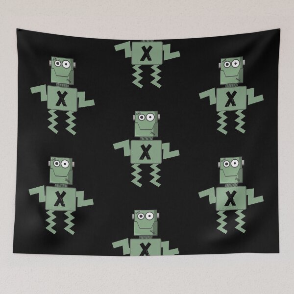Item preview, Frank-n-monster Letter X Halloween Monster - by Boo-da-chay designed and sold by Boo-da-chay.