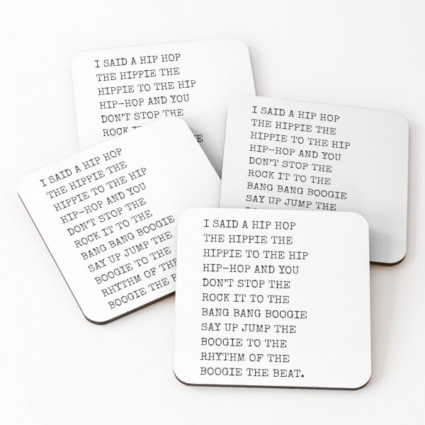 Item preview, Rapper’s Delight lyrics designed and sold by Flip & Flop.