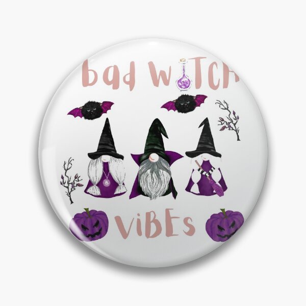 Item preview, BAD WITCH VIBES DESIGN T-SHIRT FOR HALLOWEEN. designed and sold by farhatkhanfir.