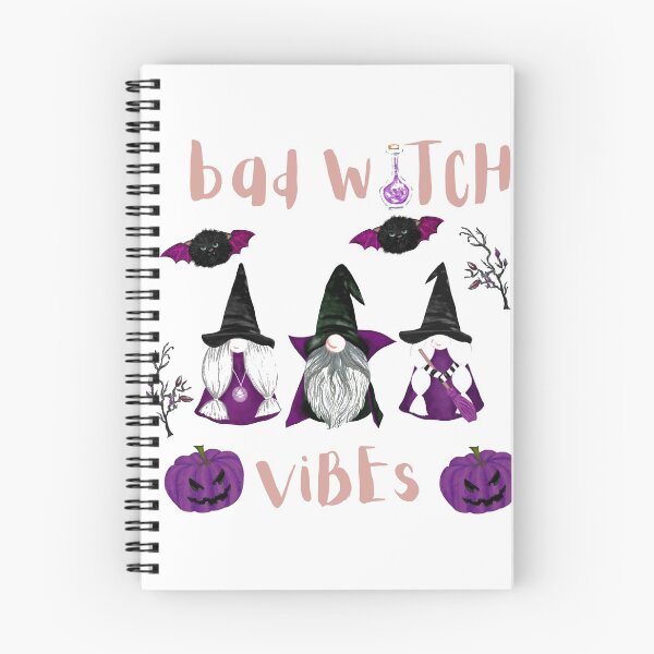 Item preview, BAD WITCH VIBES DESIGN T-SHIRT FOR HALLOWEEN. designed and sold by farhatkhanfir.