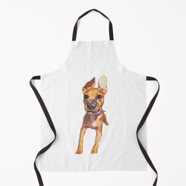 Aperçu de l'œuvre Pit chiot et papillon créée et vendue par ProtanDesign.