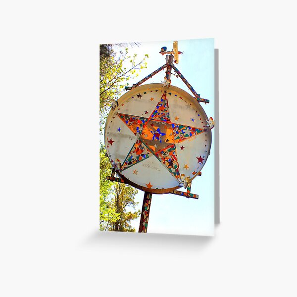 Star over Lucama Greeting Card