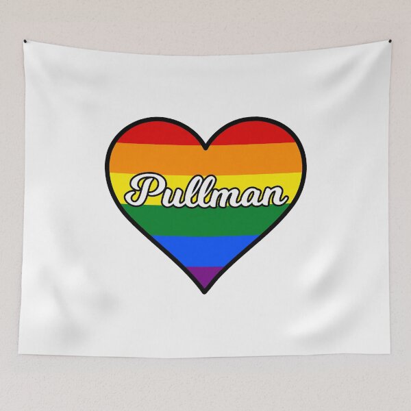 Item preview, Pullman Washington Gay Pride Heart designed and sold by fearcity.