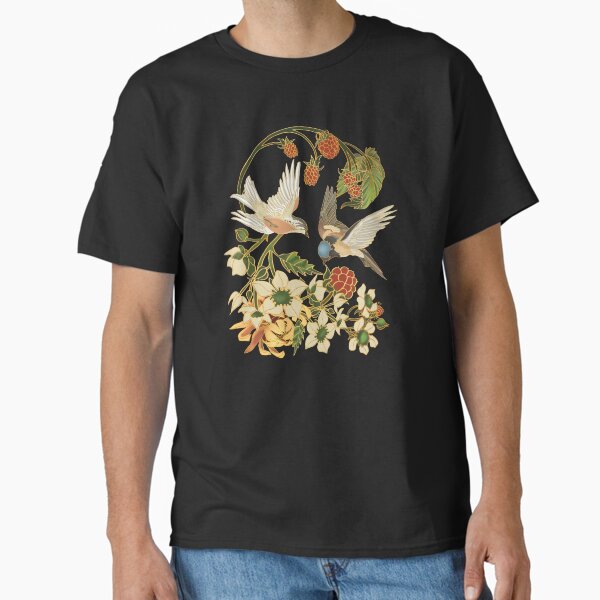 Item preview, Schwalben und Himbeeren designed and sold by The Willow Of  Rain City.