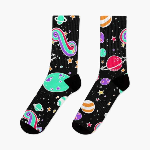 Item preview, Space Galaxy Pattern in Brights designed and sold by blackheart creations.