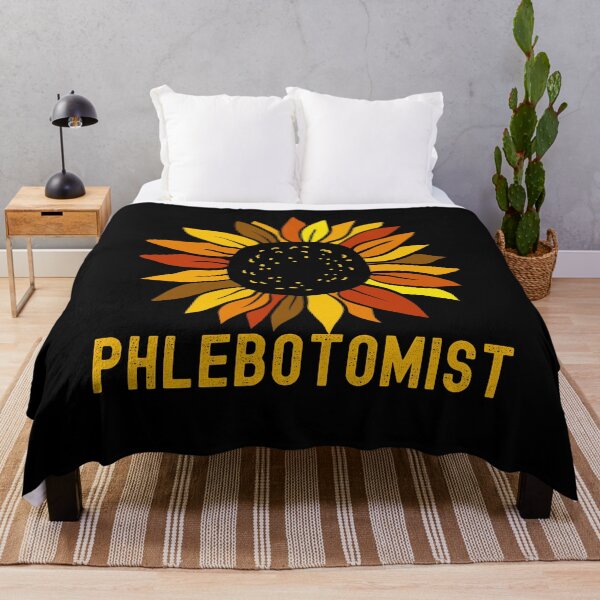Artikelvorschau, PHLEBOTOMIST RETRO VOLLE SONNENBLUME entworfen und verkauft von Hippiesole.