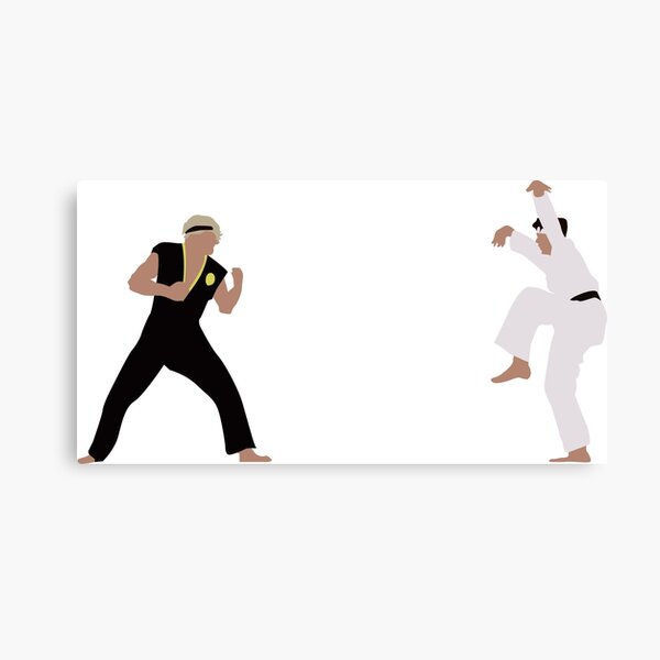 Crane Kick Canvas Print