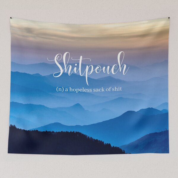 Item preview, Shitpouch- Beautiful dreamy landscape designed and sold by MargheritaLidia.