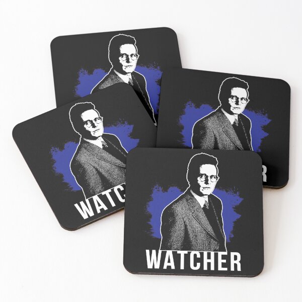 Item preview, Giles the Watcher - Violet with White Text (BtVS) designed and sold by Vixetches.