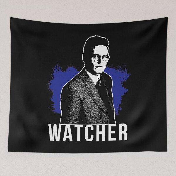 Item preview, Giles the Watcher - Violet with White Text (BtVS) designed and sold by Vixetches.