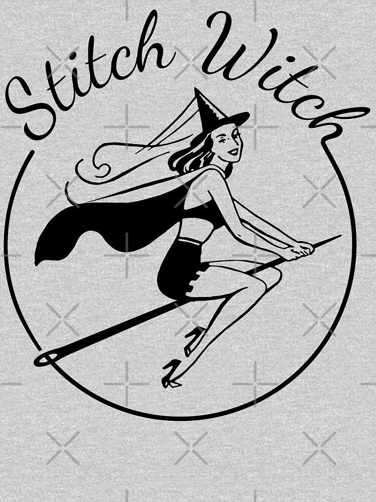 Stitch Witch - Vintage PinUp Sewing Witch | Essential T-Shirt