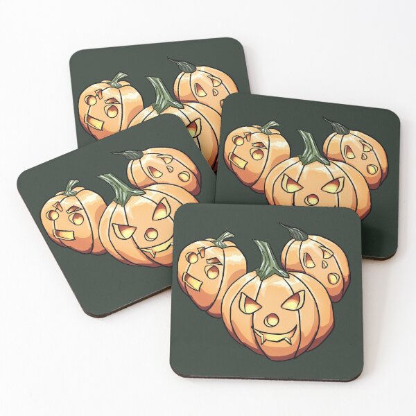 Item preview, Pumpkin Gang Halloween designed and sold by ArtbyLinnea.