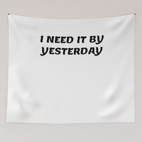 Item preview, White lie party - I need it by yesterday designed and sold by amrmab.