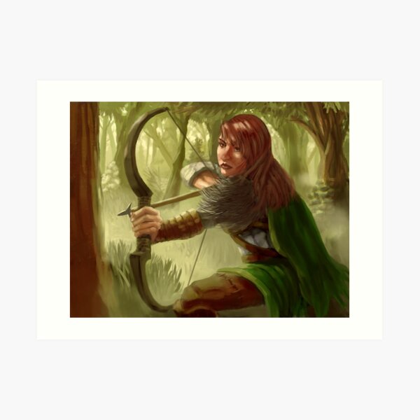 Forest Ranger Art Print