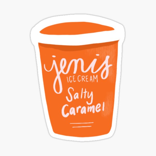 Item preview, Jeni's Salted Caramel Ice Cream Pint designed and sold by KayleeHobbs.