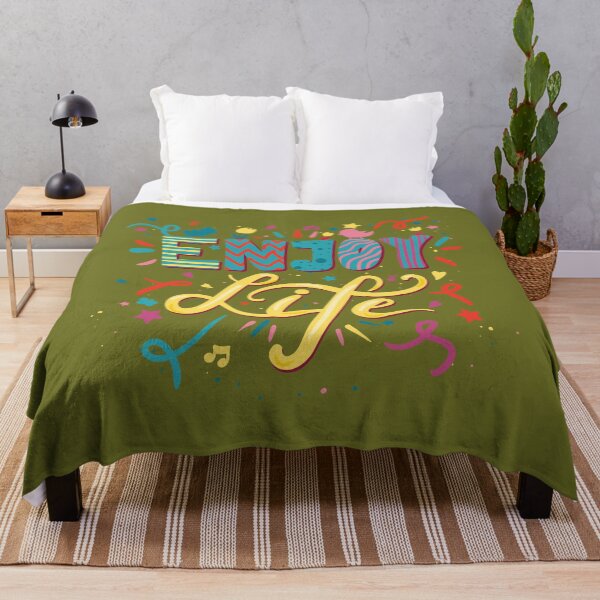 Item preview, Enjoy Life Live Your Life Motivation Quote designed and sold by clipartees.