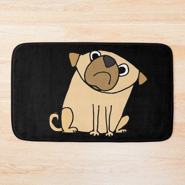 Item preview, Funny Pug Dog Pugnacious Pun Cartoon designed and sold by Nature's Fancy.