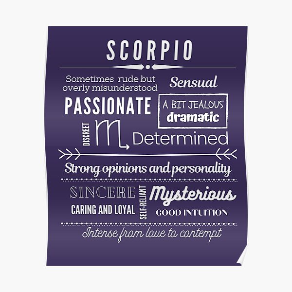 Traits scorpio good Scorpio Traits: