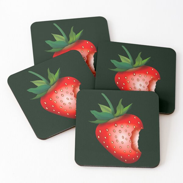 Item preview, One Bitten Strawberry designed and sold by littleartist18.