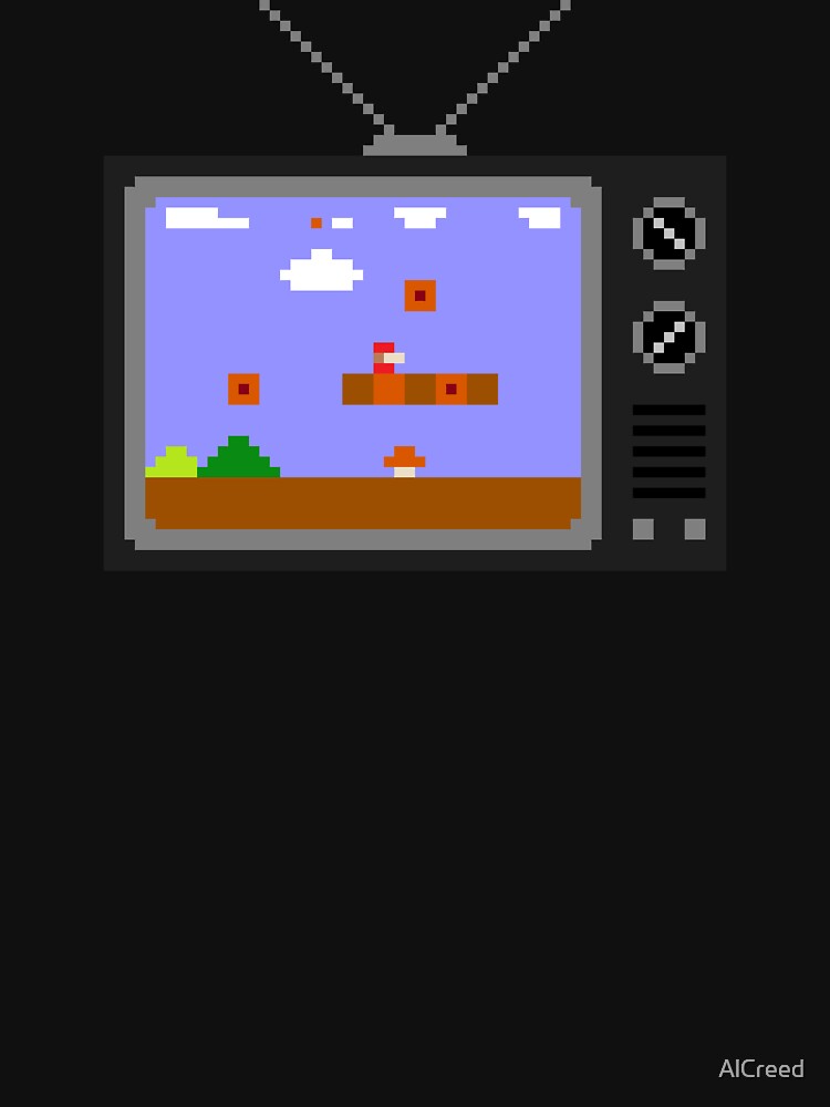 8-Bit Retro TV by AlCreed