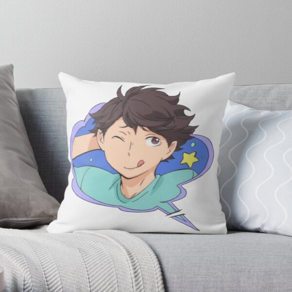 Haikyuu! Oikawa Tooru Throw Pillow