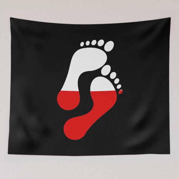 Item preview, Poland flag footprint designed and sold by Argentini.