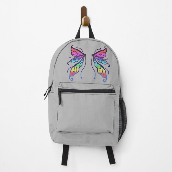 Item preview, Royal Faerie Wings you can wear!!!! (Stormy Rainbow) designed and sold by foxandtigersden.