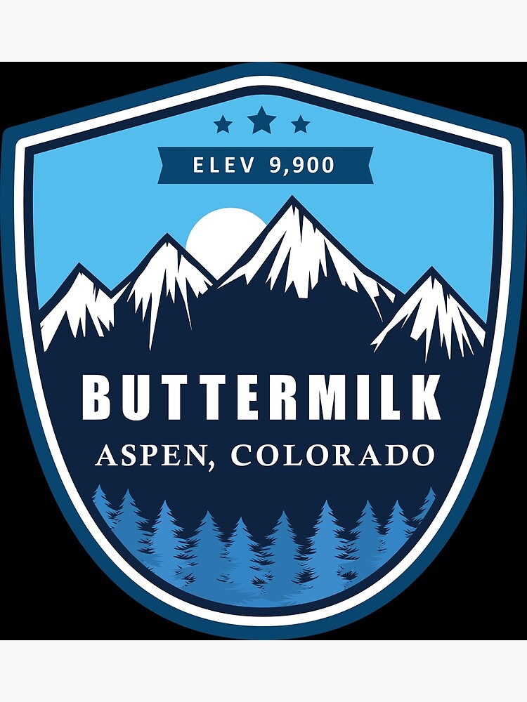 "Buttermilk, Aspen, Colorado" Poster for Sale by artdesignforyou