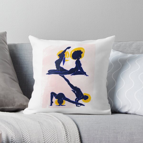 Yoga Throw Pillow
