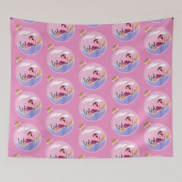 Item preview, Copy of Mermaid Bottle (pink) designed and sold by melissamakes.