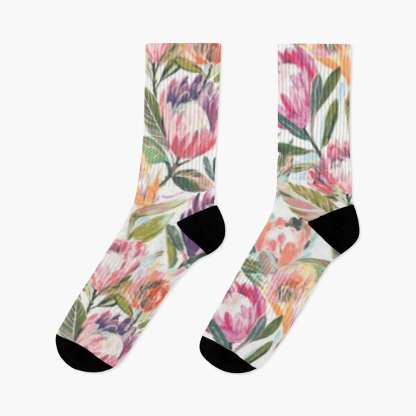 Item preview, Protea Flower Pattern designed and sold by africanvisuals.