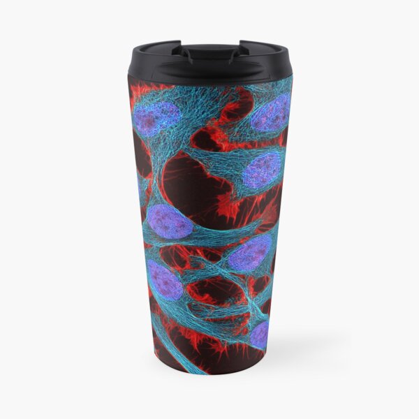 HeLa cells from Henrietta Lacks Travel Mug